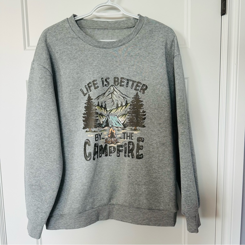 Life is Better by the Campfire Sweater 🔥